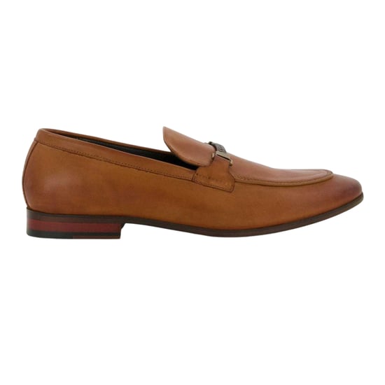 Dune London Leren herenschoenen Sheldon (Tan) - Image 1