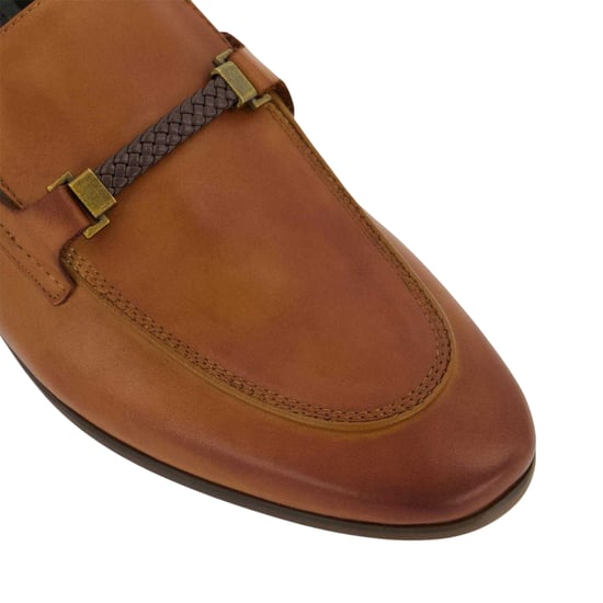 Dune London Leren herenschoenen Sheldon (Tan) - Image 4
