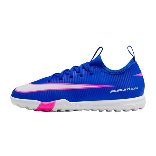 Nike Zoom Mercurial Vapor 16 voetbalschoenen voor kinderen (Blauw/Wit/Roze) - Image 3