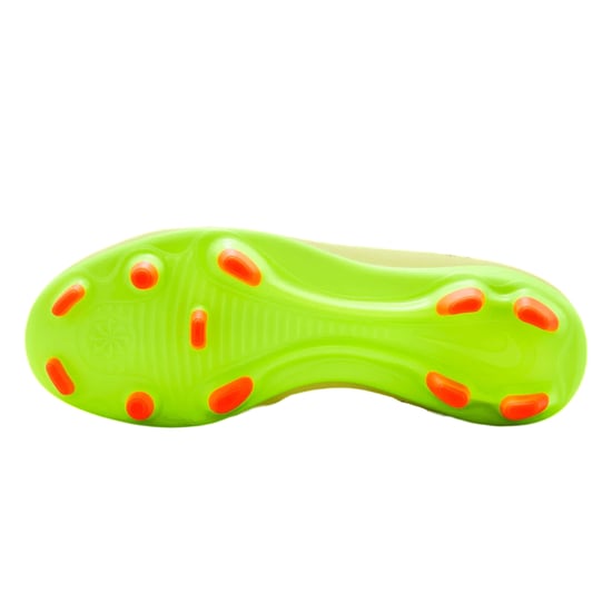 Nike Mercurial voetbalschoenen voor kinderen (firm ground) (Volt/Kransrood) - Image 4