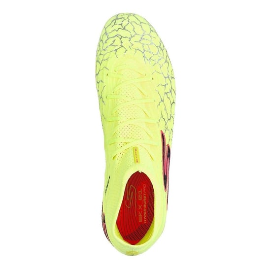 Skechers Elite-voetbalschoenen voor kinderen voor harde ondergrond (Geel/zwart) - Image 3