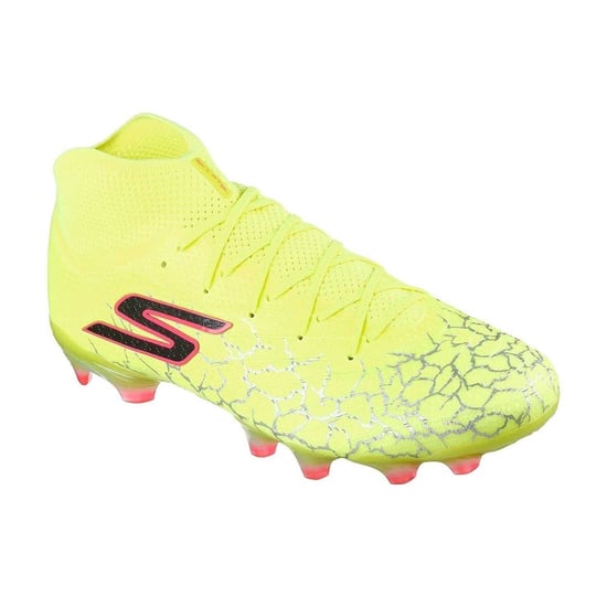 Skechers Elite-voetbalschoenen voor kinderen voor harde ondergrond (Geel/zwart) - Image 5