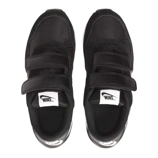 Nike Meisjessneakers van MD Valiant met suède inzetstukken (Zwart, Wit) - Image 4