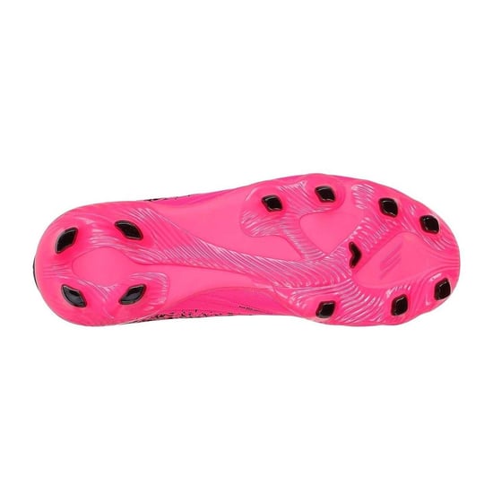Skechers Razor voetbalschoenen voor kinderen (Firm Ground) (Zwart/roze) - Image 4