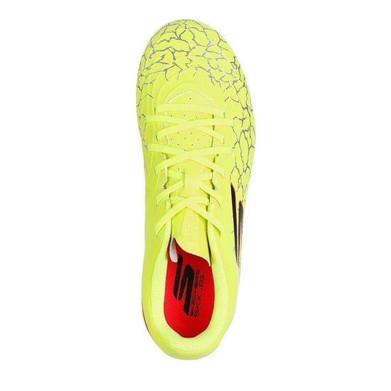 Skechers Kinderen Crib Firm Ground Voetbalschoenen (Geel/Zwart) - Image 3