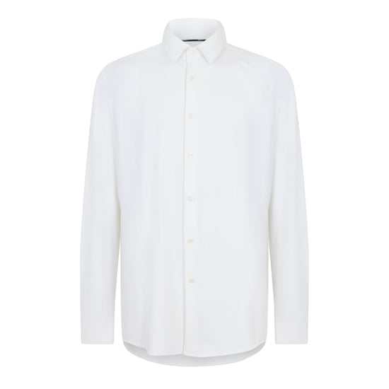 Boss Heren P-Hank S Oxford-overhemd met lange mouwen (Wit) - Image 1