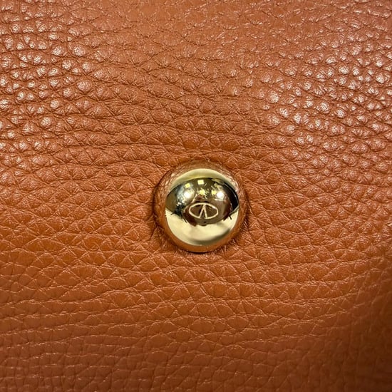 Valentino Light Cuir Rockstud Trapeze Tote in Bruin Leer - Image 5