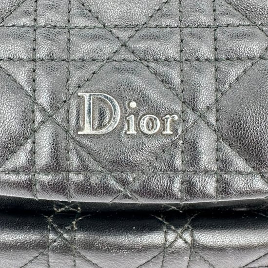 Dior Stardust Cannage Gequilted Rugzak in Zwart Lamsleer - Image 3