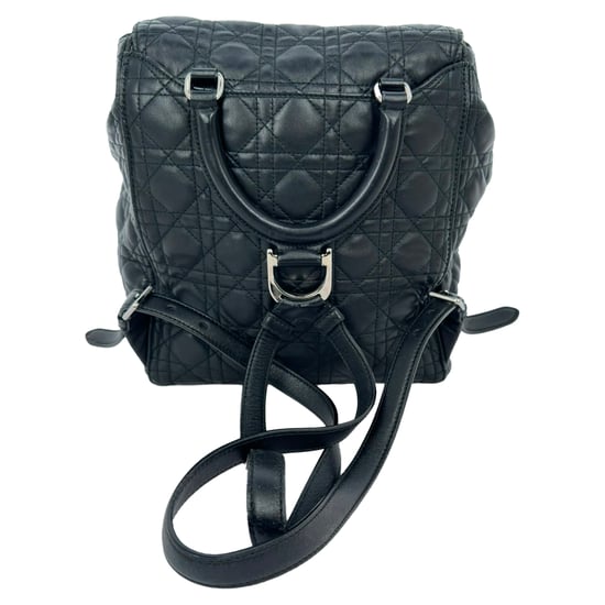 Dior Stardust Cannage Gequilted Rugzak in Zwart Lamsleer - Image 5