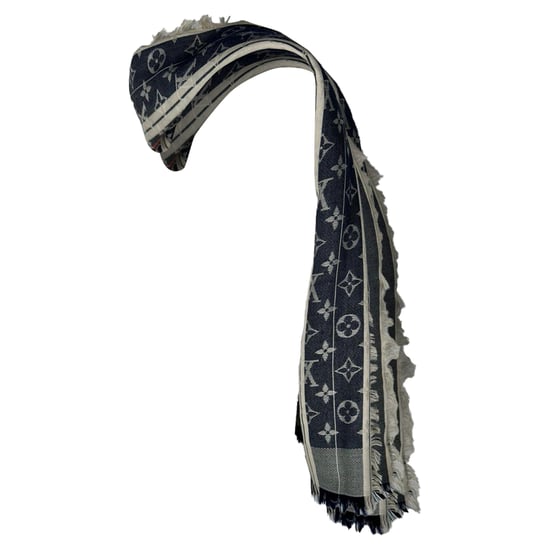 Louis Vuitton Monogram Sjaal in Meerkleurige Zijde - Image 4