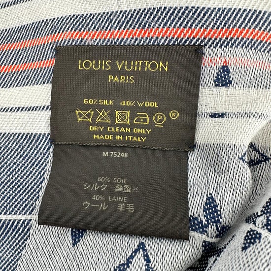 Louis Vuitton Monogram Sjaal in Meerkleurige Zijde - Image 5