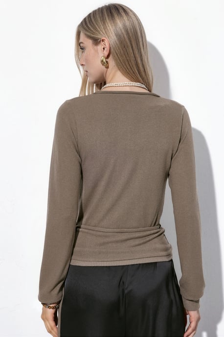 Gestrikte Cardigan met Ceintuur - Image 3