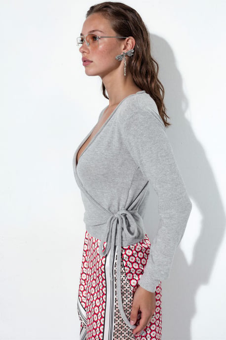 Gestrikte Cardigan met Ceintuur - Image 2