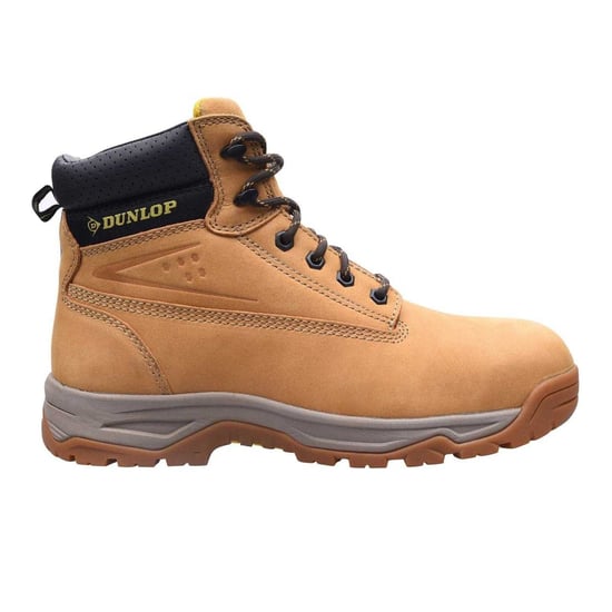 Dunlop Veiligheidslaarzen voor heren van nubuck met stalen neus (Honing) - Image 1