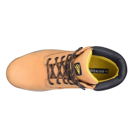 Dunlop Veiligheidslaarzen voor heren van nubuck met stalen neus (Honing) - Image 3