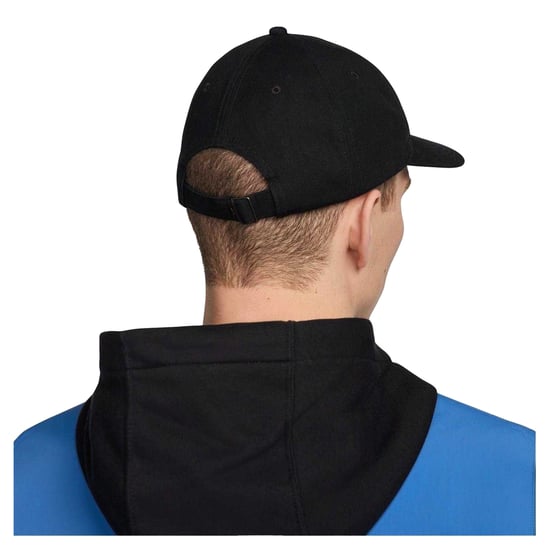 Nike Unisex baseballpet voor volwassenen met geborduurde ‘Dunk’-patch (Zwart) - Image 2