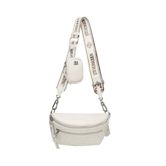 Steve Madden Bclarkes Bezaaid Everyday Crossbody Tas (Bot/Zilver) - Image 1