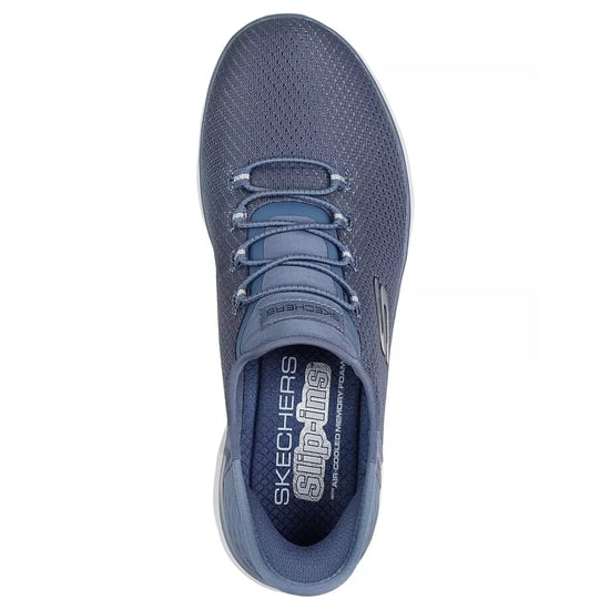 Skechers Mens Summits - Diamond Dream slip-in vrijetijdsschoenen (Leisteen) - Image 3