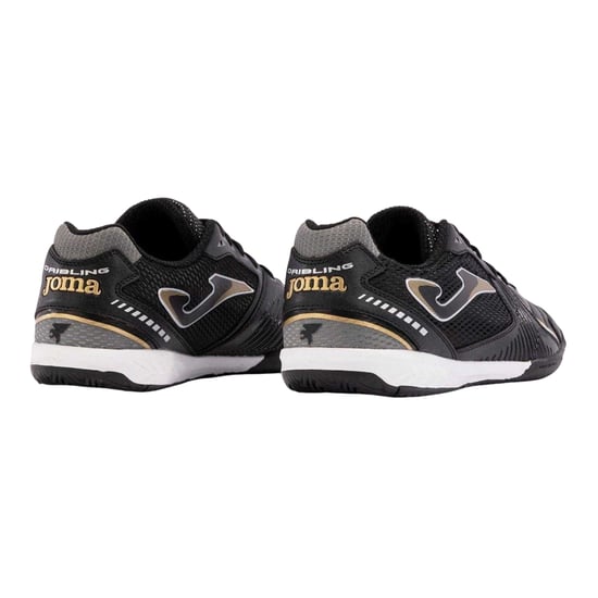 Joma Synthetische indoorvoetbalschoenen voor heren, geschikt voor dribbelen (Zwart, Wit) - Image 2