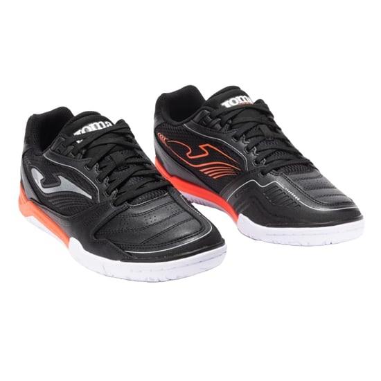 Joma Synthetische indoorvoetbalschoenen voor heren, geschikt voor dribbelen (Zwart, Wit) - Image 4