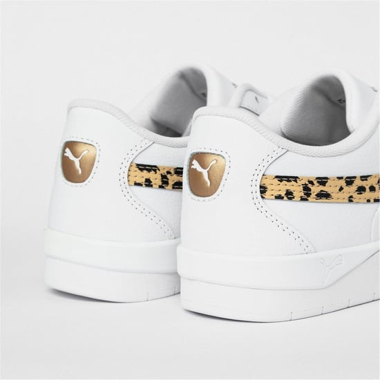 Puma Dames/Dames Jada Platform Trainers (Wit/Leopard) - Image 4