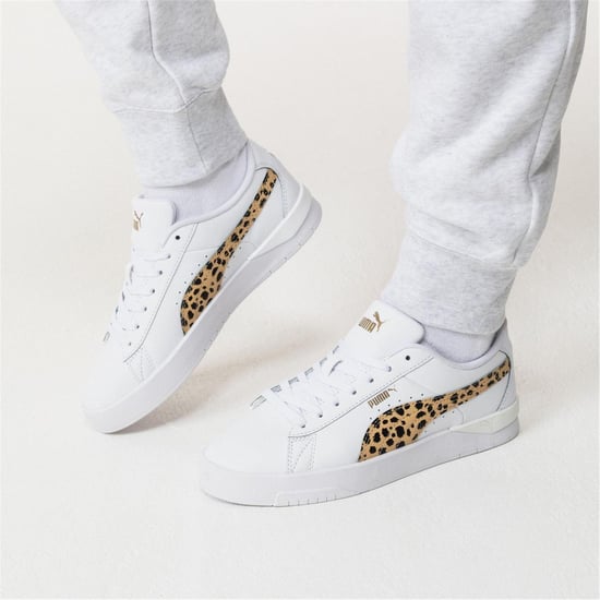 Puma Dames/Dames Jada Platform Trainers (Wit/Leopard) - Image 5