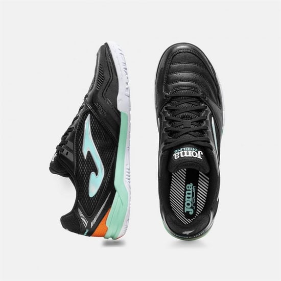 Joma Synthetische indoorvoetbalschoenen voor heren, geschikt voor dribbelen (Zwart) - Image 4