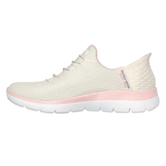 Skechers Mens Summits - Diamond Dream slip-in vrijetijdsschoenen (Gebroken Wit/Roze) - Image 2