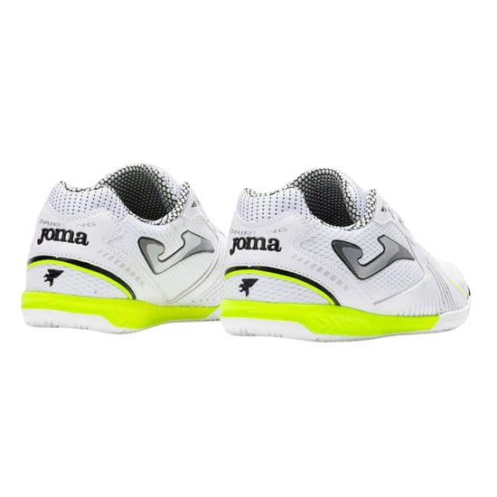 Joma Synthetische indoorvoetbalschoenen voor heren, geschikt voor dribbelen (Wit/Geel) - Image 2