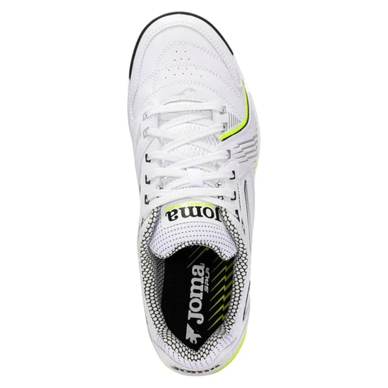 Joma Synthetische indoorvoetbalschoenen voor heren, geschikt voor dribbelen (Wit/Geel) - Image 3