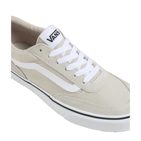 Vans Heren Brooklyn Canvas Sneakers (Zilver) - Image 4