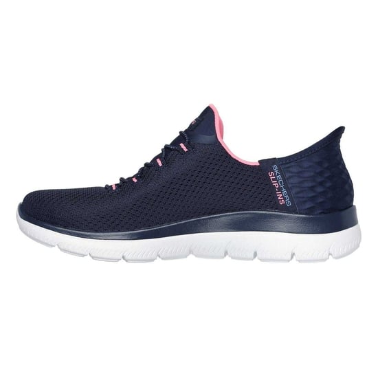Skechers Mens Summits - Diamond Dream slip-in vrijetijdsschoenen (Marine / Roze) - Image 2