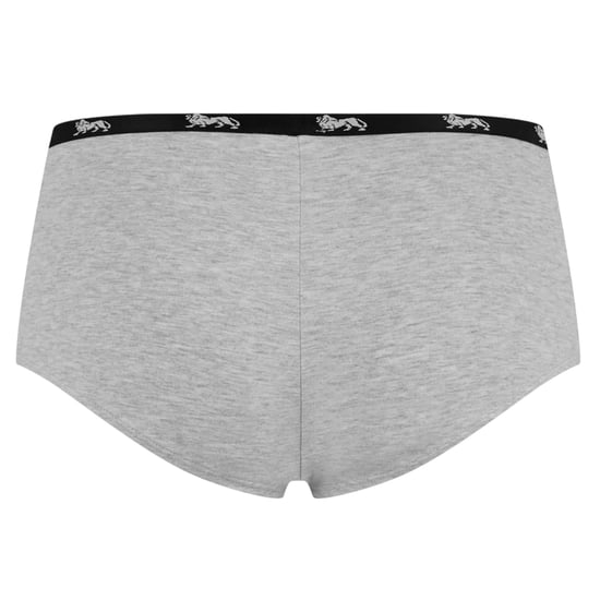 Lonsdale Katoenen slipjes met logo voor dames (Grijs Marl Marl) - Image 2