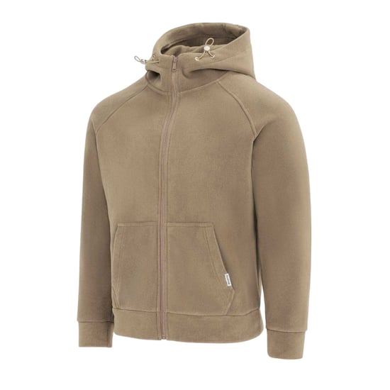 Firetrap Heren Fleece Jas (Kameel) - Image 3