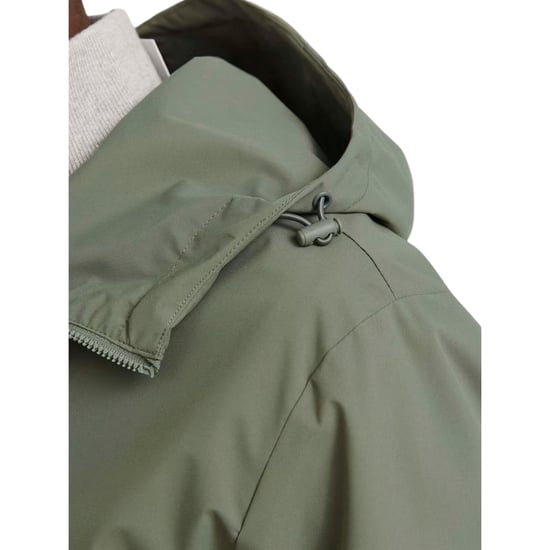 Jack And Jones Heren Lichtgewicht Jas met Capuchon (Agave Groen) - Image 3