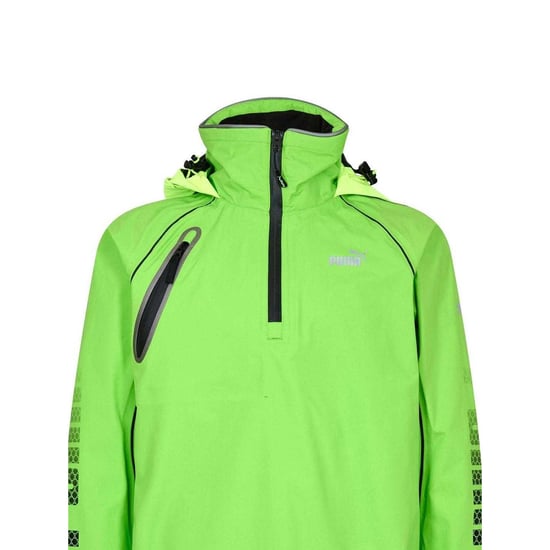 Puma Heren-trainingsshirt met kwartritssluiting en over-the-head-pasvorm (Groen) - Image 3