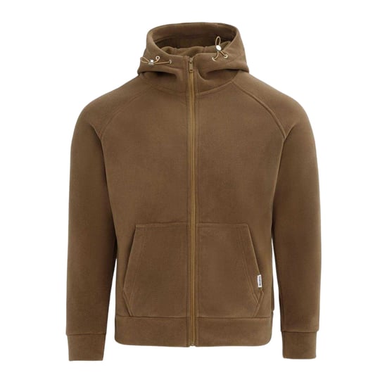 Firetrap Heren Fleece Jas (Donkere Khaki) - Image 1