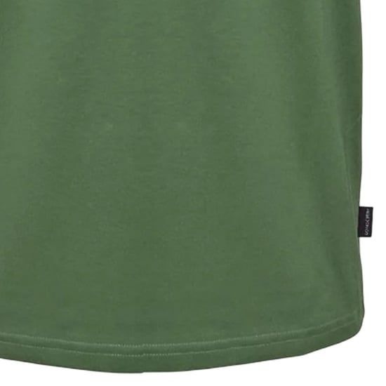 Aquascutum Slim-fit T-shirt voor heren met geborduurd logo (Militair Groen) - Image 4