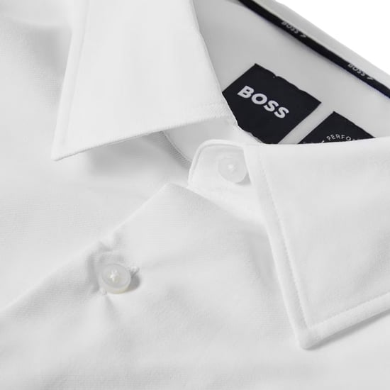 Hugo Boss Herenoverhemd met lange mouwen, model P Hank Oxford, met Kent-kraag (Wit) - Image 3