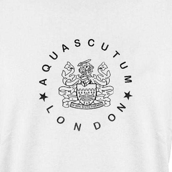 Aquascutum Unisex T-Shirt voor Volwassenen (Wit) - Image 3
