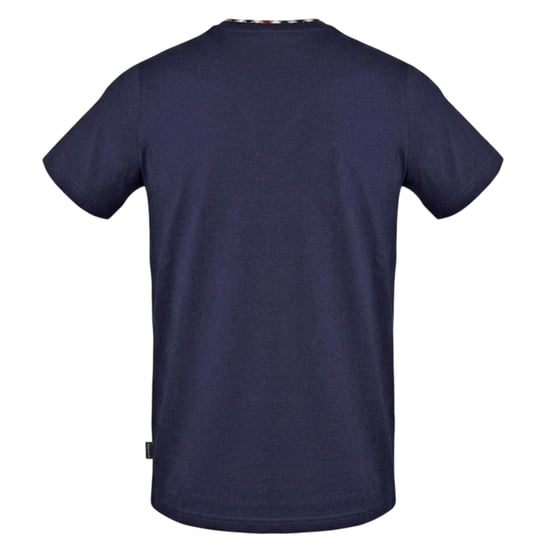 Aquascutum Heren-T-shirt van katoen met Crest-logo (Marine) - Image 2