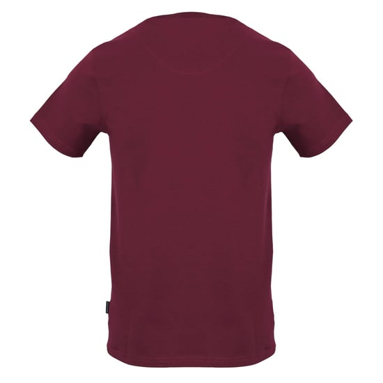 Aquascutum Heren Logo Katoen Regular T-shirt (Rood) - Image 2