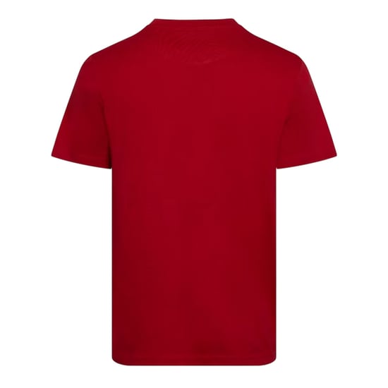 Aquascutum Heren Geborduurd Logo Katoenen T-Shirt (Rood) - Image 3