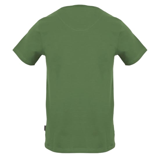 Aquascutum Heren verticaal logo T-shirt (Militair Groen) - Image 2