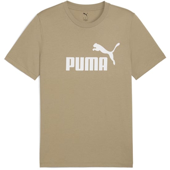 Puma ESS No.1 Logo T-shirt voor heren, regular fit (Ijskoffie) - Image 1