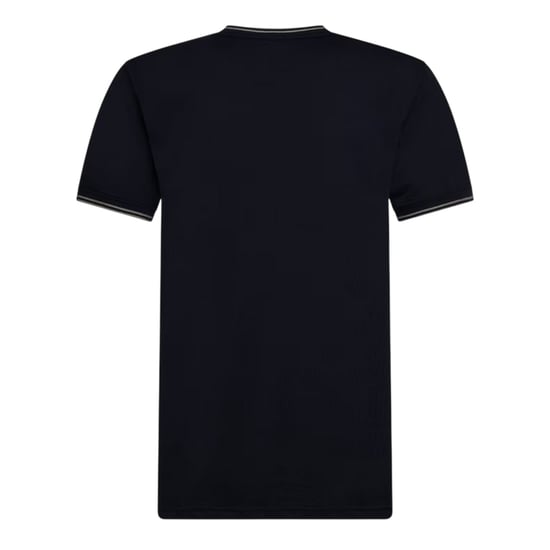 Crosshatch Heren-T-shirt van Preece met contrasterende strepen (Marine) - Image 3