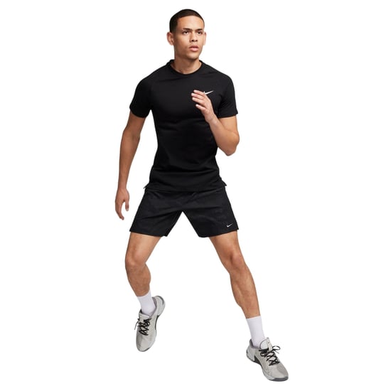 Nike Heren T-shirt 'Project Rock' met normale pasvorm (Zwart, Wit) - Image 1