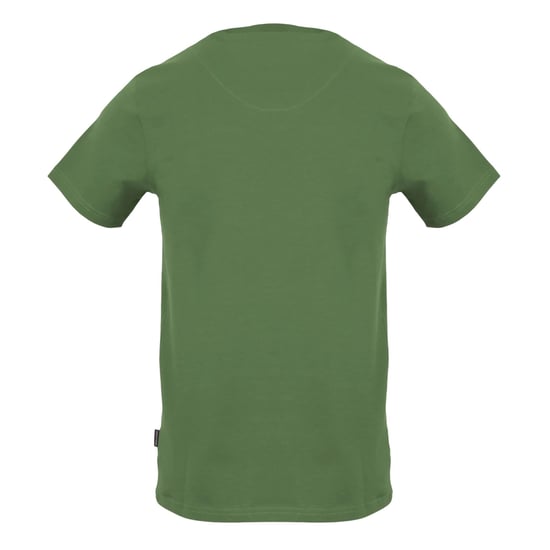 Aquascutum Heren Logo Katoen Regular T-shirt (Militair Groen) - Image 2