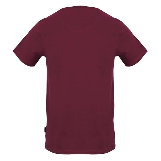 Aquascutum Heren verticaal logo T-shirt (Rood) - Image 2