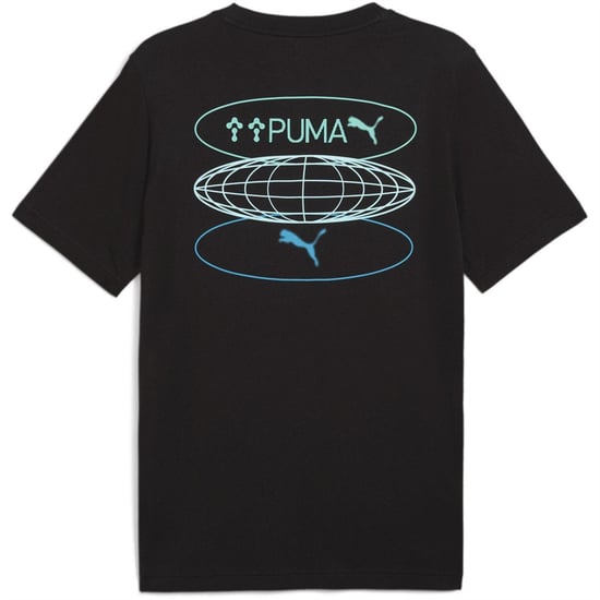 Puma ESS No.1 Logo T-shirt voor heren, regular fit (Poema Zwart) - Image 5